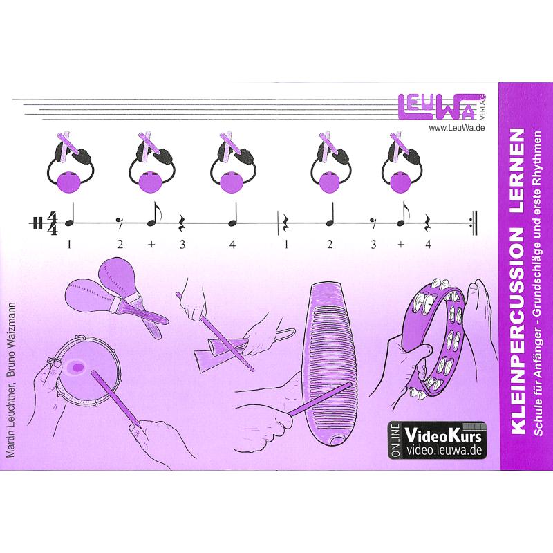 Titelbild für 978-3-940533-14-2 - Kleinpercussion lernen