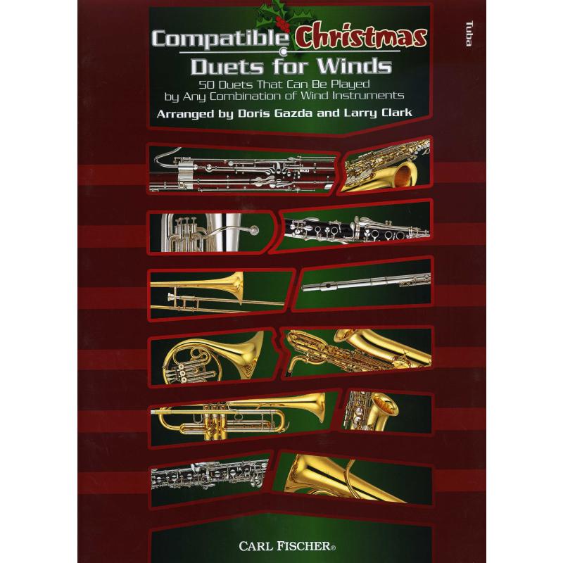 Titelbild für CF -WF153 - COMPATIBLE CHRISTMAS DUETS FOR WINDS