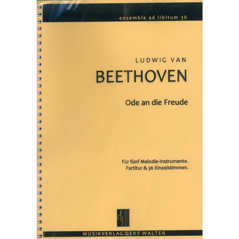 Titelbild für 979-0-700299-55-2 - Ode an die Freude (aus Sinfonie 9 op 125)