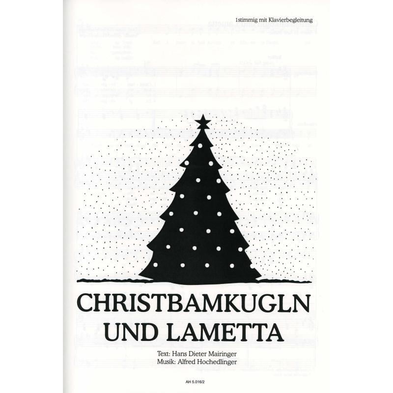 Titelbild für AH 5016-2 - Christbamkugln und Lametta