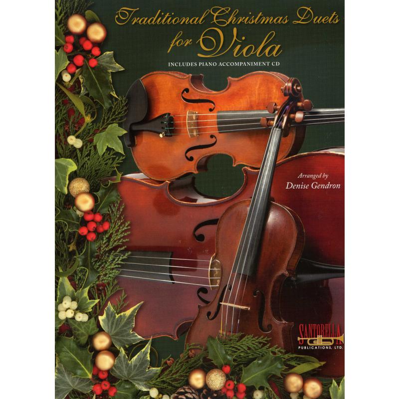 Titelbild für SANTOR -TS387 - Traditional christmas Duets for viola