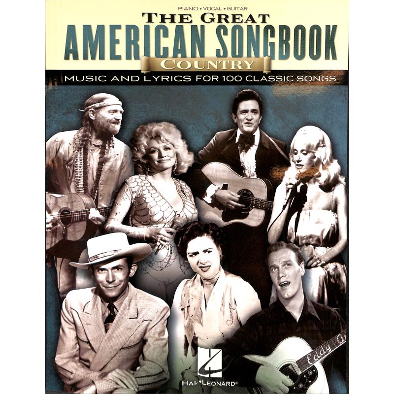Titelbild für HL 110386 - THE GREAT AMERICAN SONGBOOK - COUNTRY
