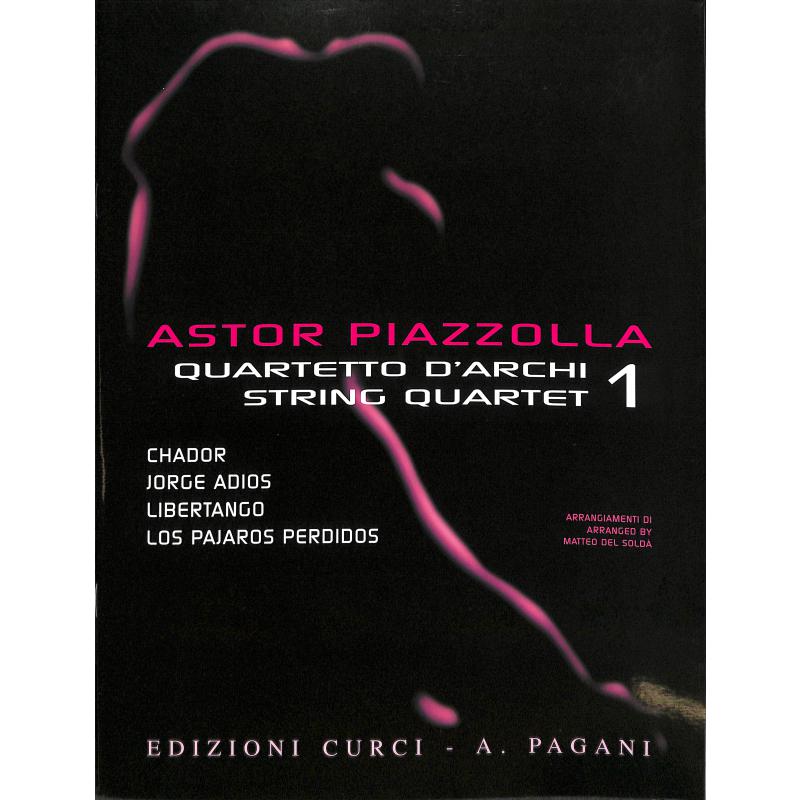 Titelbild für CURCI 11750 - Quartetto d'archi 1 | Quartett