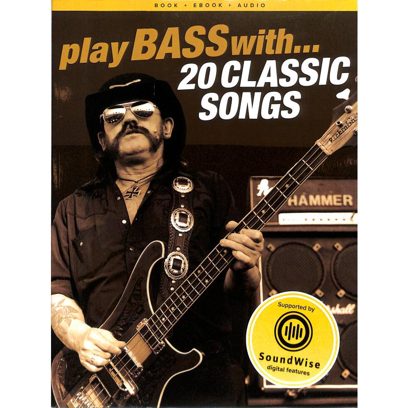 Titelbild für MSAM 1006610R - Play bass with | 20 classic songs
