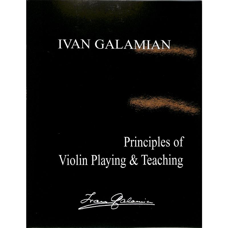 Titelbild für ISBN 0-9621416-4-X - Principles of violin playing and teaching