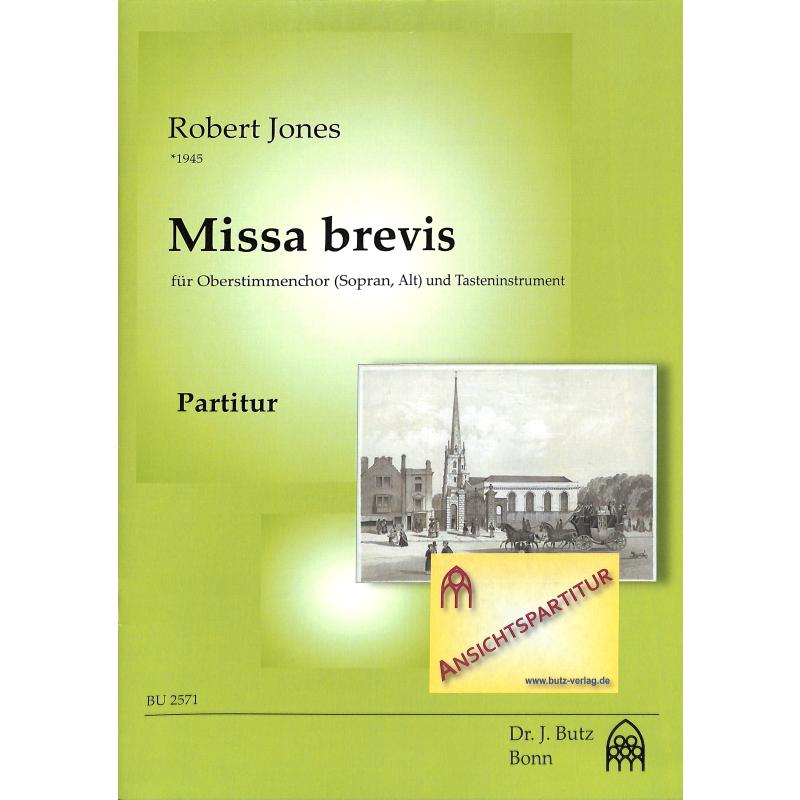 Titelbild für BUTZ 2571 - MISSA BREVIS