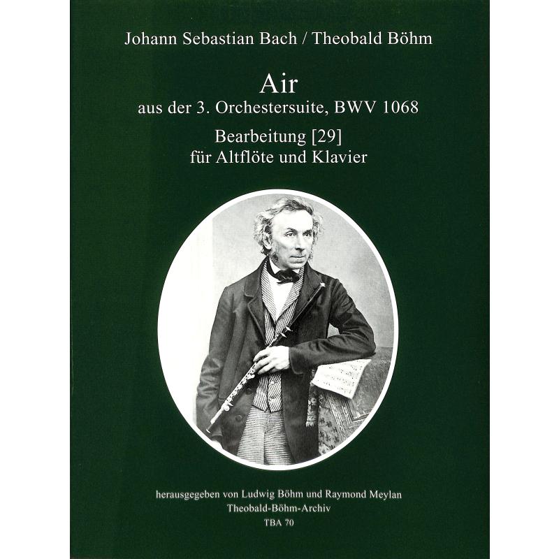 Titelbild für THBA 70 - Air (Orchestersuite 3 D-Dur BWV 1068)