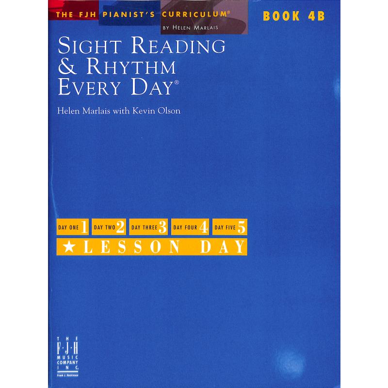 Titelbild für FJH 1542 - Sight reading + rhythm every day 4b