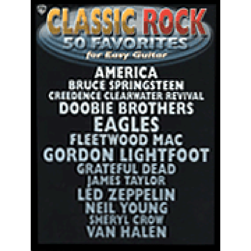 Titelbild für HL 321444 - Classic Rock | 50 favorites for easy Guitar
