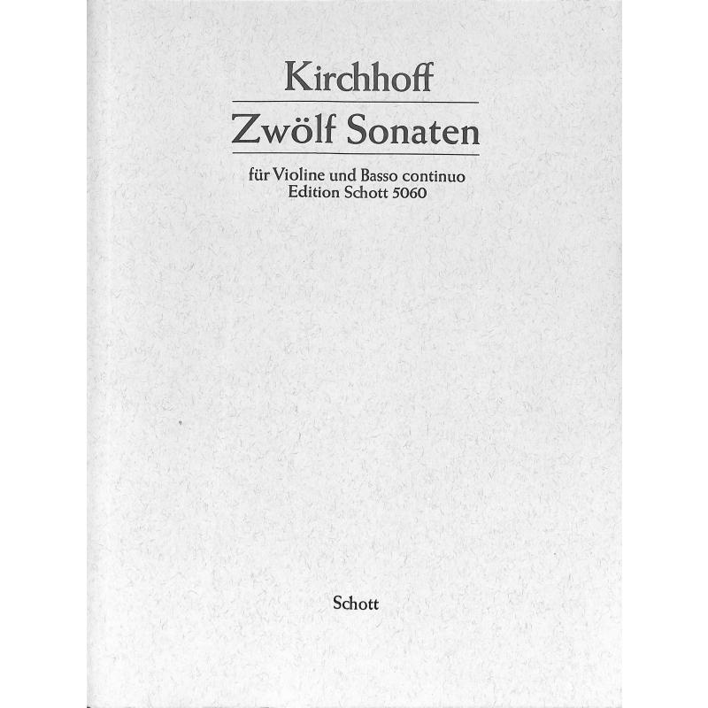 Titelbild für ED 5060 - 12 SONATEN 1