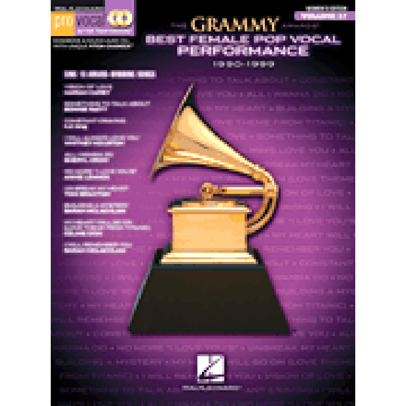 Titelbild für HL 740446 - The Grammy awards best female pop vocal performance 1990-1999