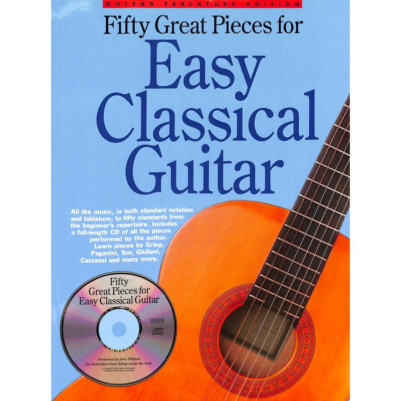 Titelbild für MSAM 1005939 - 50 great pieces for easy classical guitar
