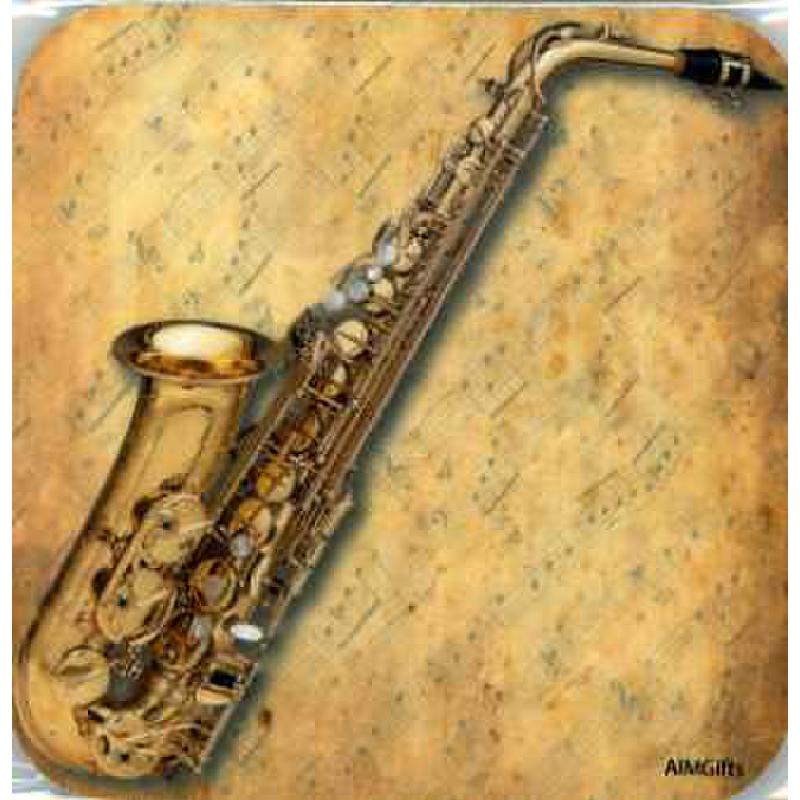 Titelbild für AIMG 29889 - Untersetzer Saxophon