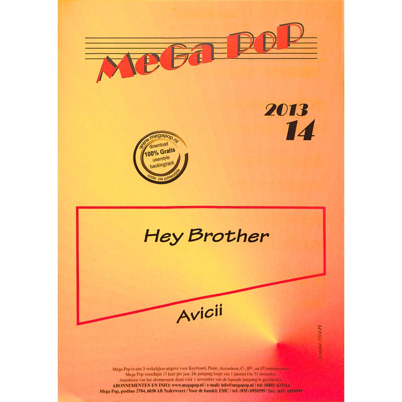 Titelbild für MDFK 1314-PI - Hey brother