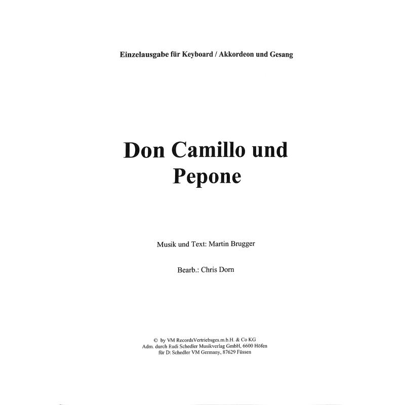 Titelbild für ECHO -EC2420 - Don Camillo und Pepone