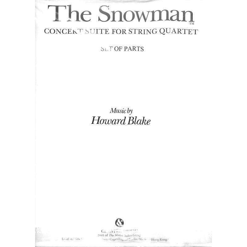 Titelbild für CH 80971-01 - The snowman