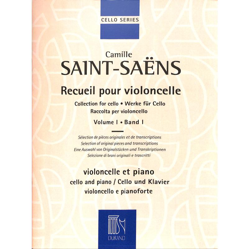Titelbild für DF 16107 - Recueil pour violoncelle 1