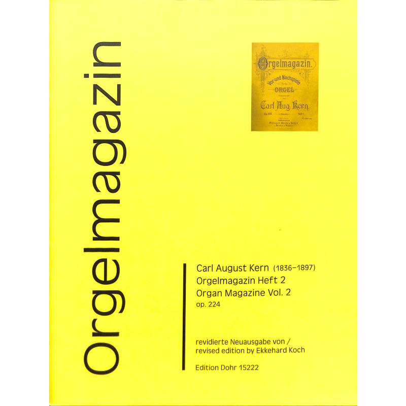 Titelbild für MEK 002 - Orgelmagazin 2 op 224 | Vor und Nachspiele für die Orgel