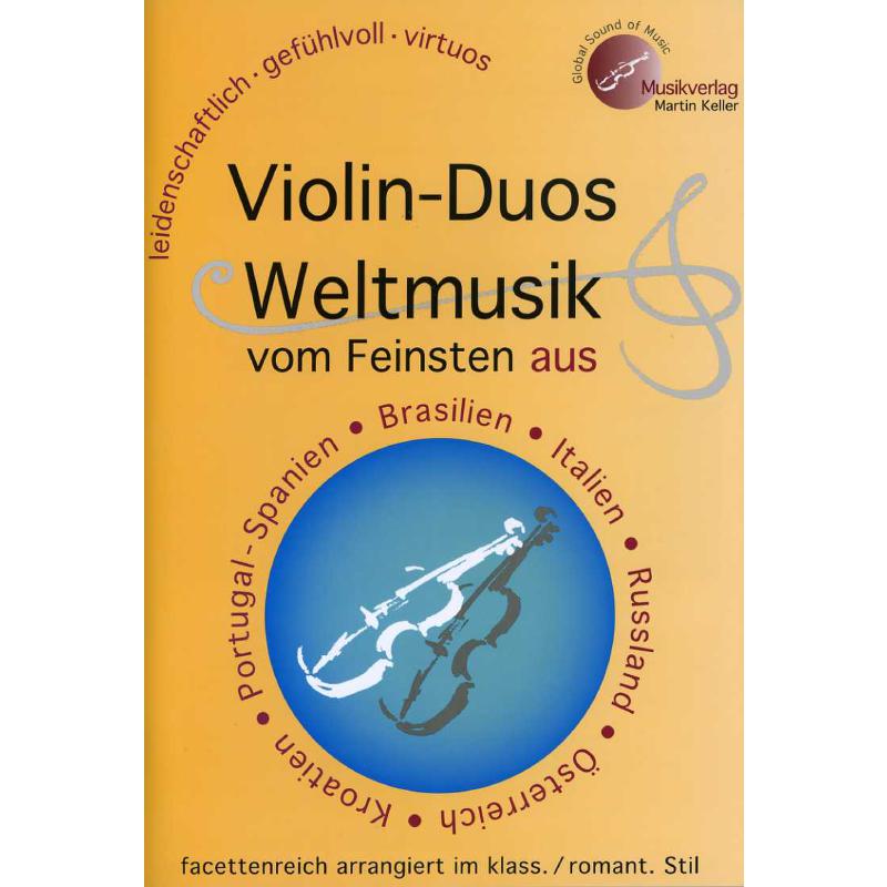 Titelbild für MVK 171709 - Violin Duos Weltmusik