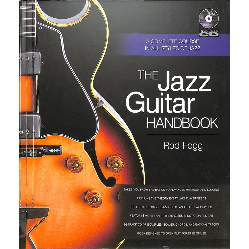 Titelbild für HL 333188 - The Jazz guitar handbook | A complete course in all styles of Jazz