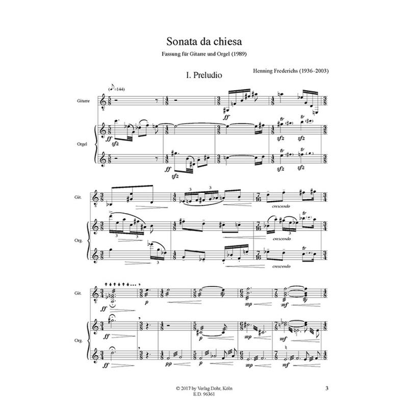 Titelbild für DOHR 96361 - Sonata da chiesa
