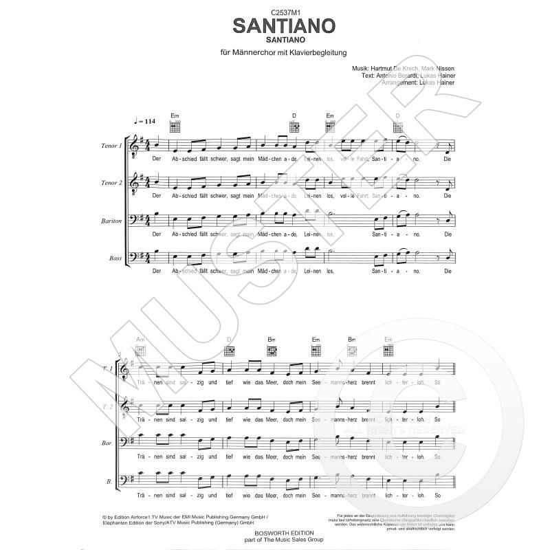 Titelbild für BOE -C2537M1 - Santiano