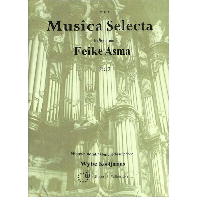 Titelbild für WILLEMSEN 1313 - Musica selecta 3