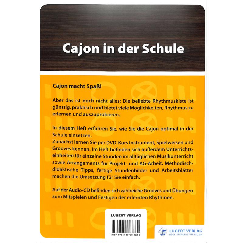 Notenbild für LUGERT 382 - CAJON IN DER SCHULE