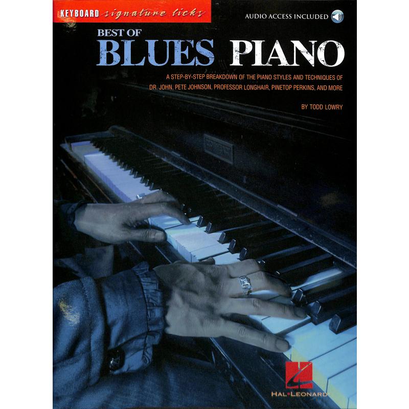 Titelbild für HL 695841 - Best of blues piano