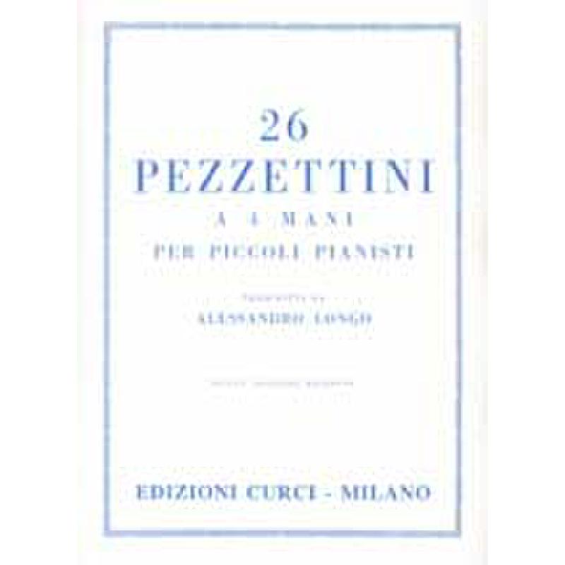 Titelbild für CURCI 3271 - 26 pezzettini per i piccoli pianisti