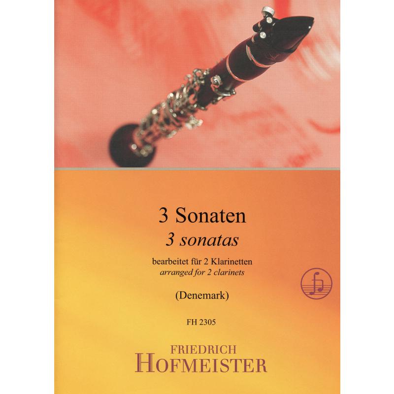 Titelbild für FH 2305 - 3 Sonaten