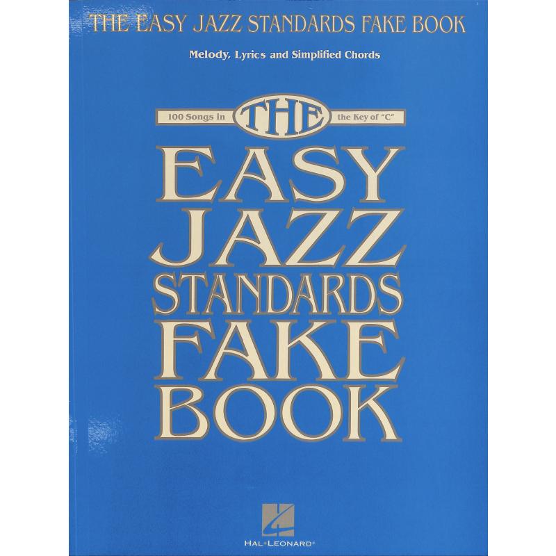 Titelbild für HL 102346 - The easy Jazz standards fake book