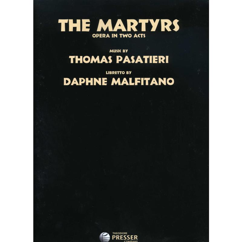 Titelbild für PRESSER 411-41136 - The martyrs
