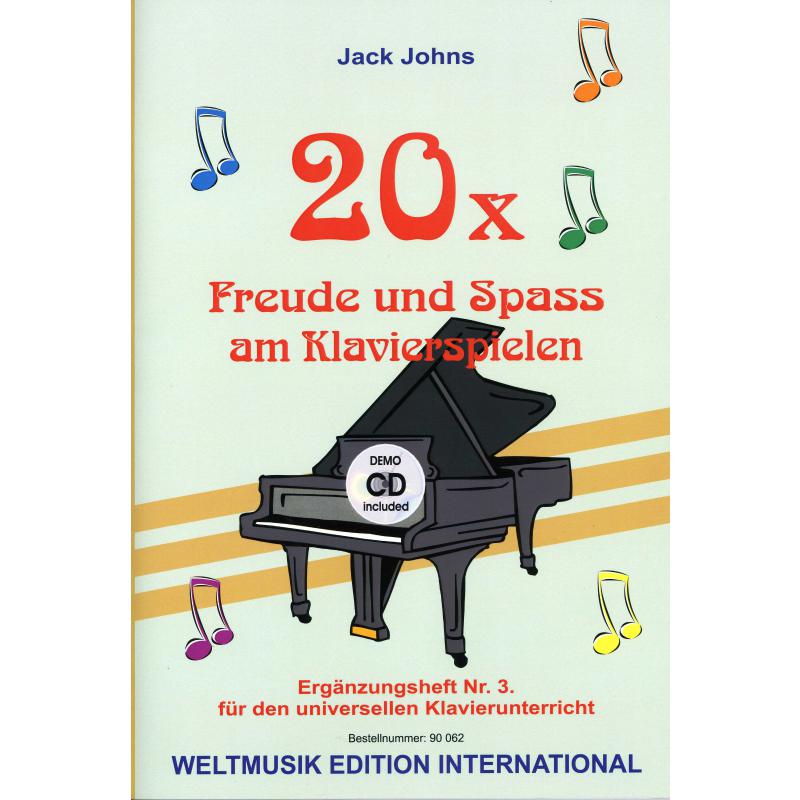 Titelbild für WM 90062 - 20x Freude und Spaß am Klavierspielen