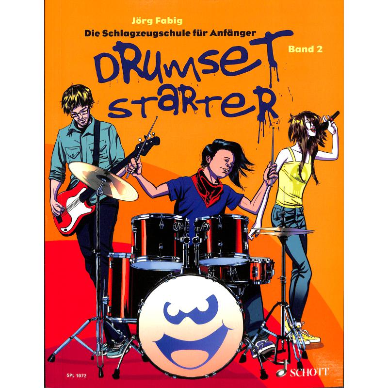 Titelbild für SPL 1072 - Drumset Starter 2 | Schlagzeugschule