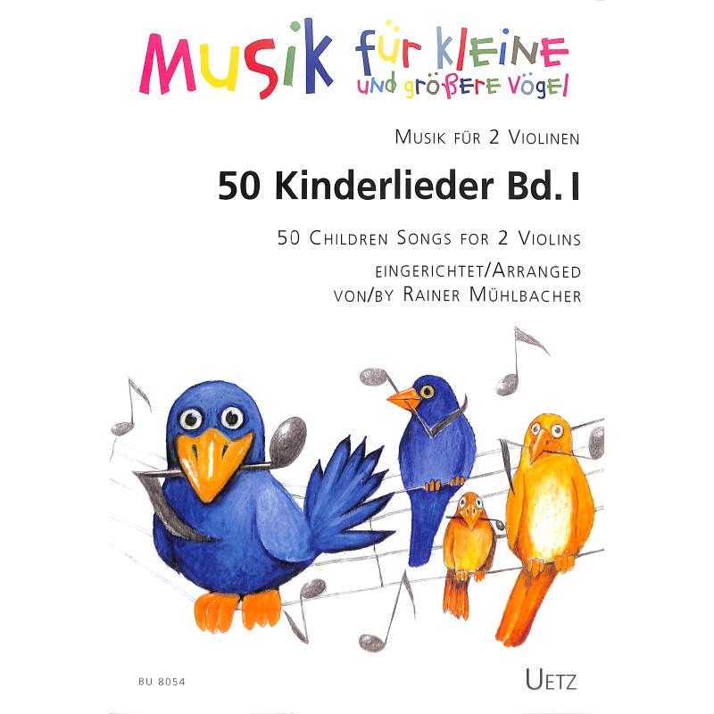 Titelbild für UETZ 8054 - 50 Kinderlieder 1