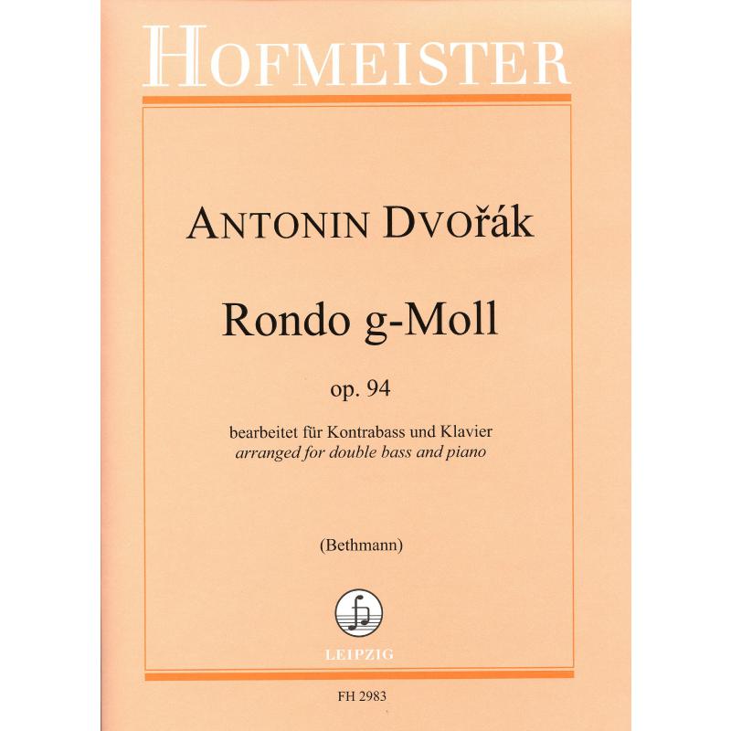 Titelbild für FH 2983 - Rondo g-moll op 94