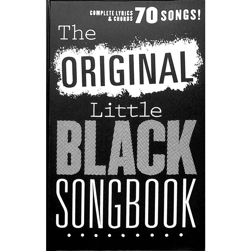 Titelbild für MSAM 1008194 - The original little black songbook