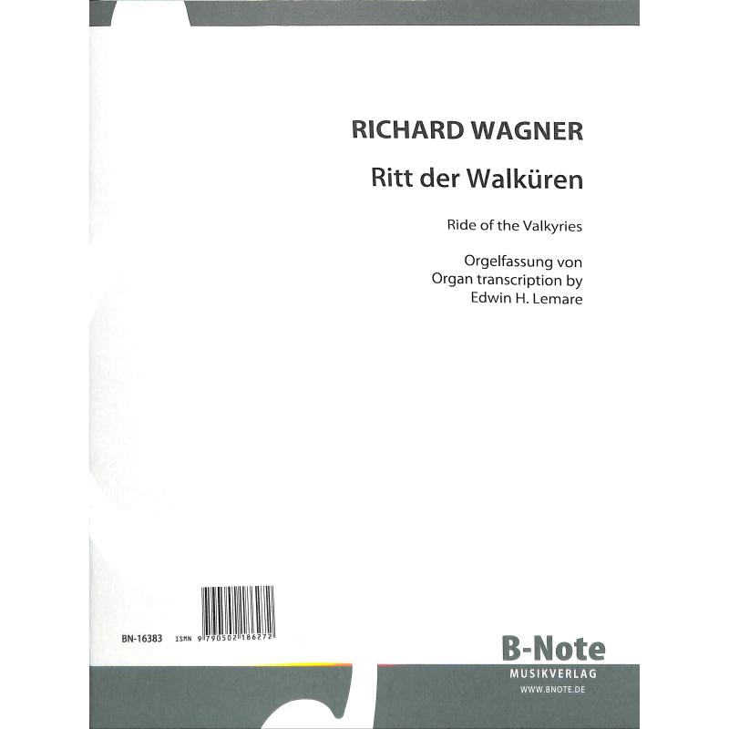 Titelbild für BNOTE -BN16383 - RITT DER WALKUEREN
