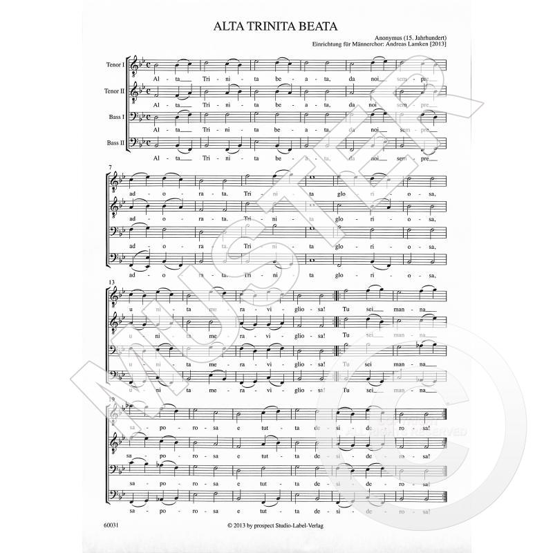 Titelbild für PROSPECT 60031 - Alta trinita beata