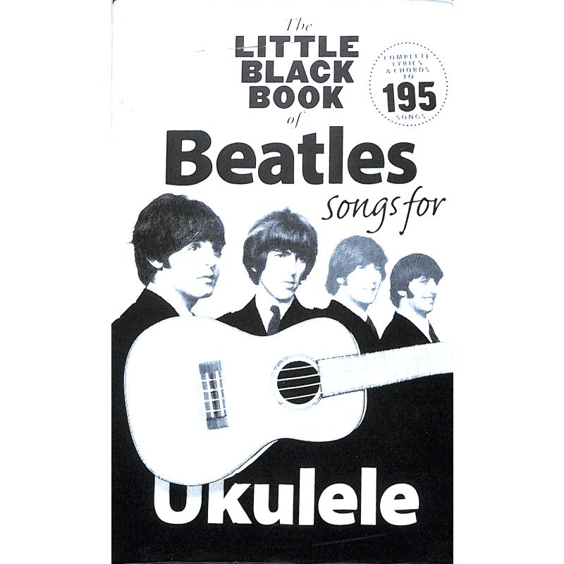 Titelbild für MSNO 91894 - The little black book of Beatles songs
