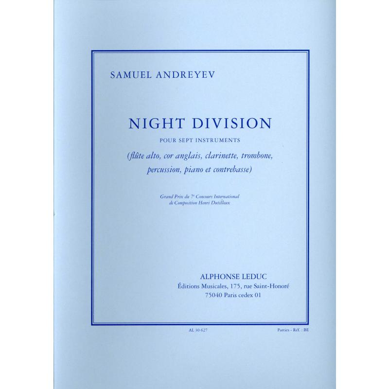 Titelbild für AL 30627 - Night division