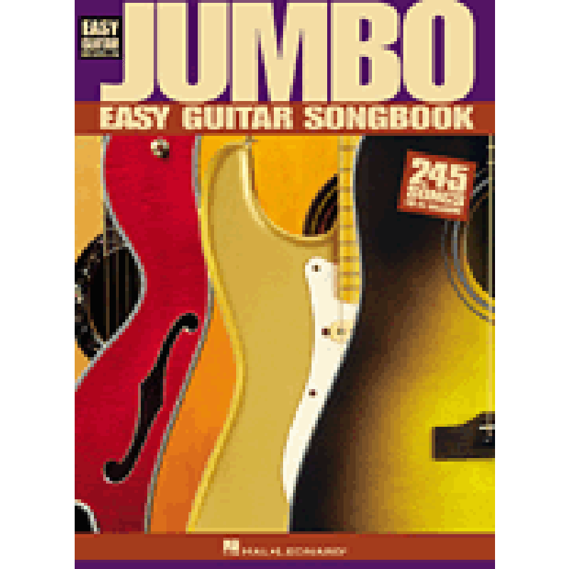 Titelbild für HL 702162 - Jumbo easy guitar songbook