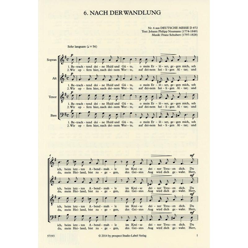 Titelbild für PROSPECT 57193 - Nach der Wandlung D 872/6 (Deutsche Messe)