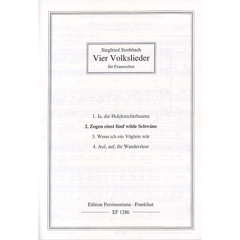 Titelbild für FERRIMON 1286 - Zogen einst fünf wilde Schwäne