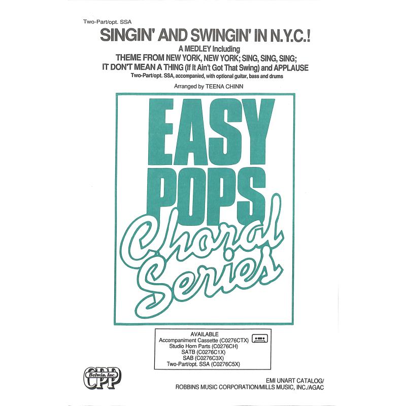 Titelbild für CPP -C0276C5X - Singin' and swingin' in NYC | Medley