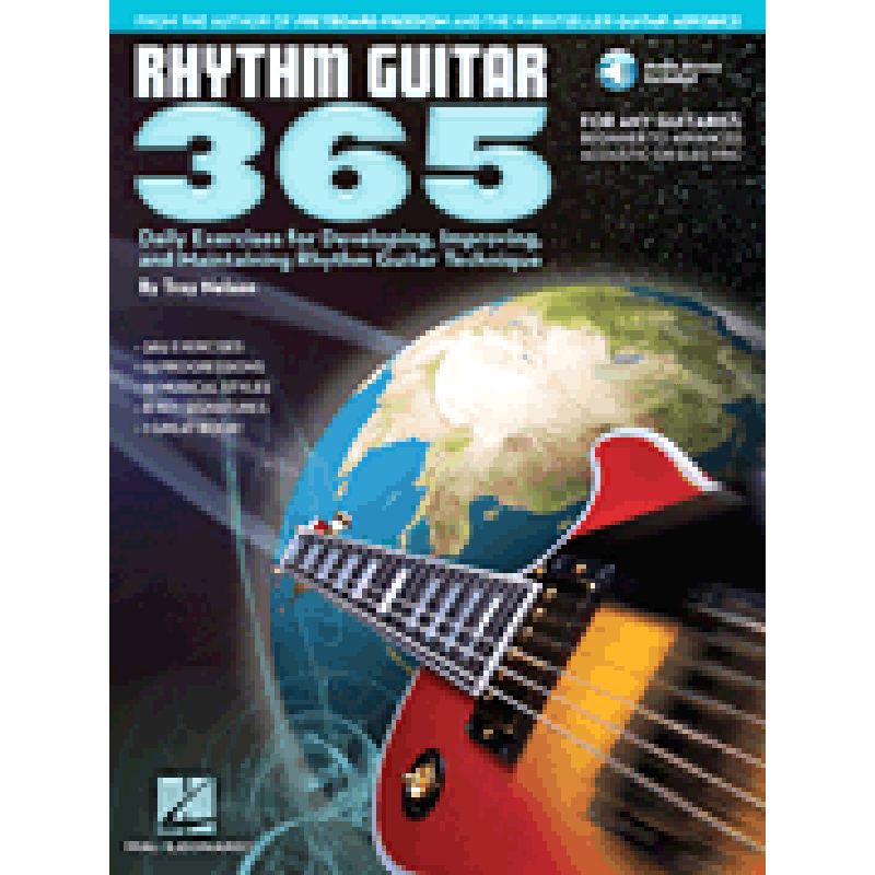 Titelbild für HL 103627 - Rhythm Guitar - 365 daily exercises