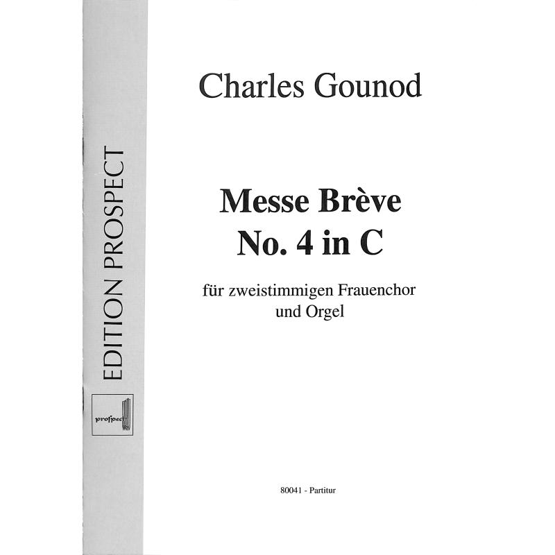 Titelbild für PROSPECT 80041 - Messe breve 4 C-Dur