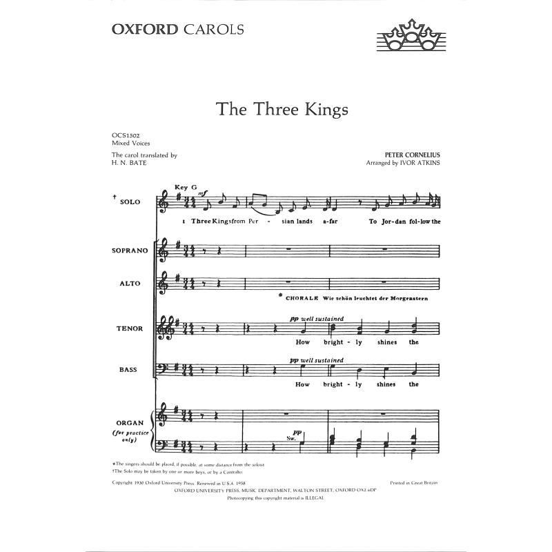 Titelbild für ISBN 0-19-340848-1 - The three kings