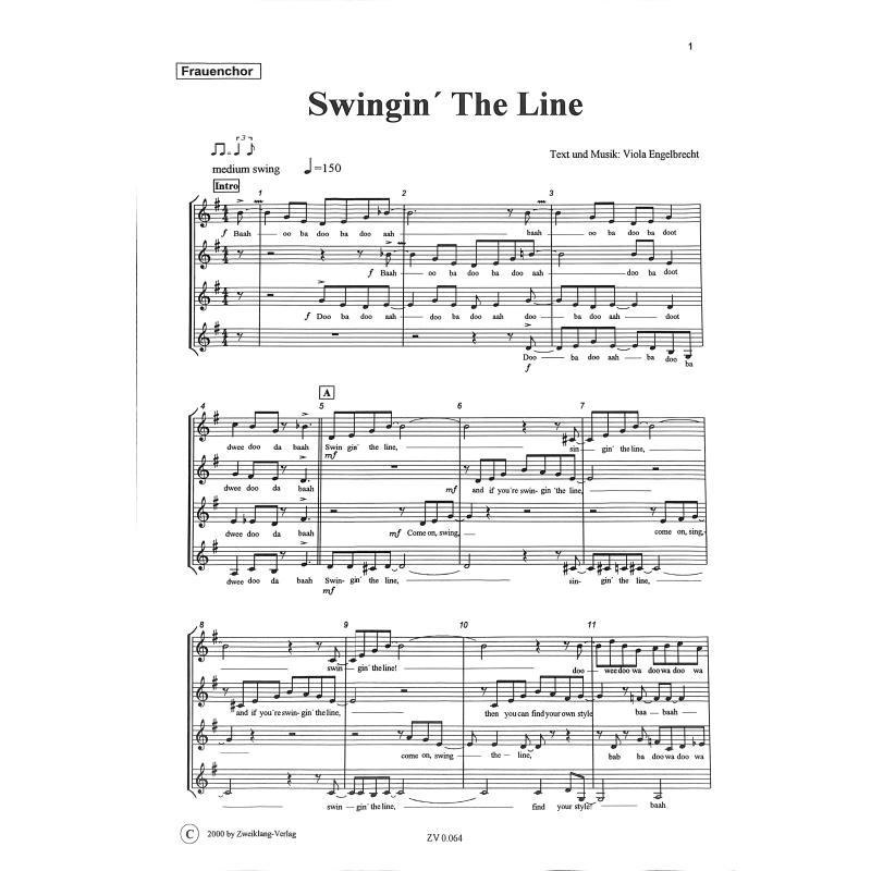 Titelbild für ZWEIKLANG 0064 - Swingin' the line